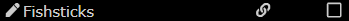 link icon next to an item